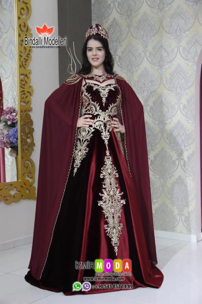 Pelerinli Kaftan-1052