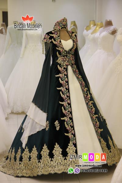 Kaftan Kadife-H3200 Yeşil