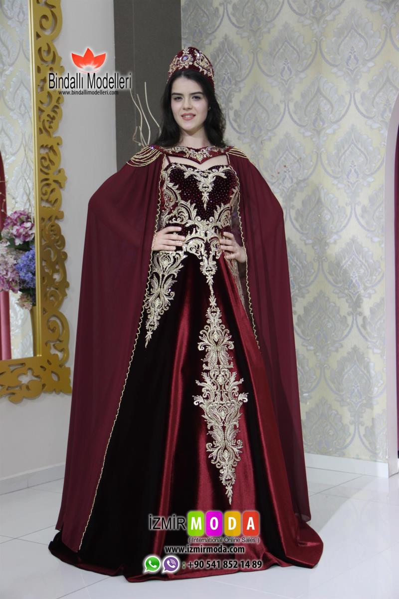 Pelerinli Kaftan-1052