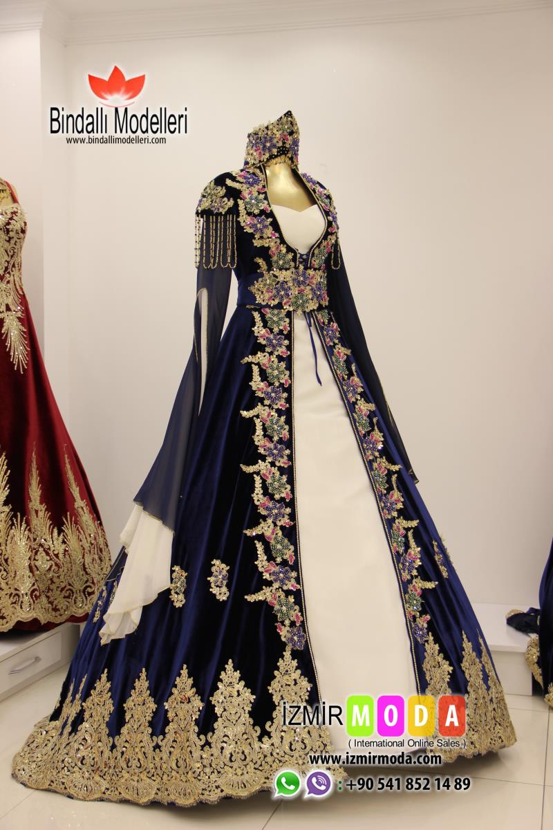 Kaftan Kadife-H3200 Lacivet