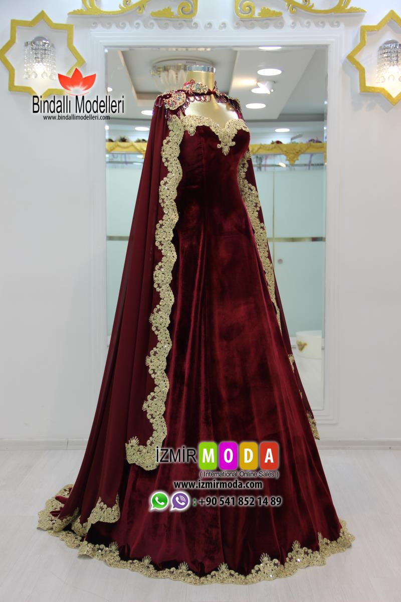 Pelerinli Kaftan-T3507